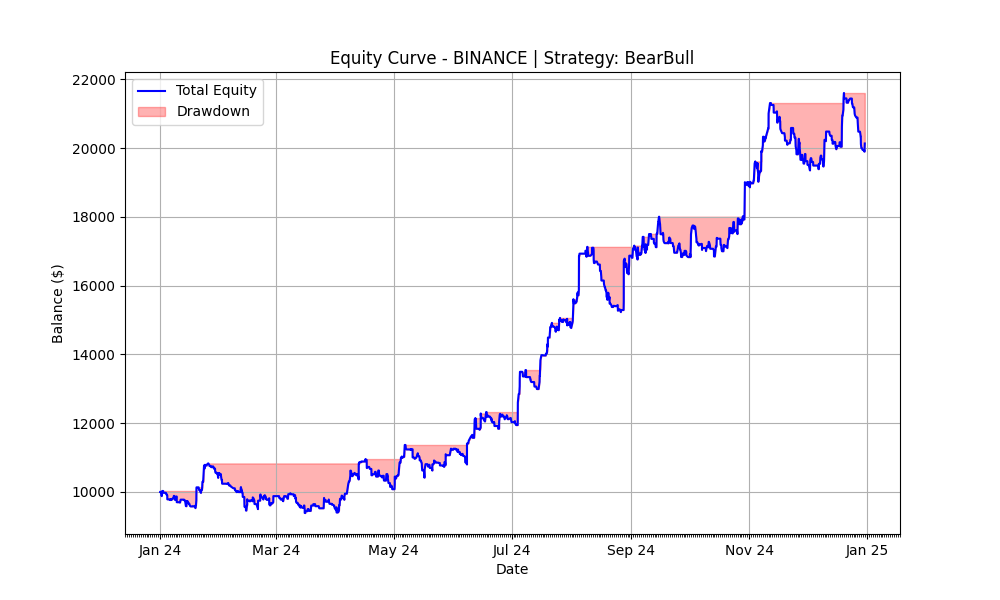 BearBull 2024 Equity Curve