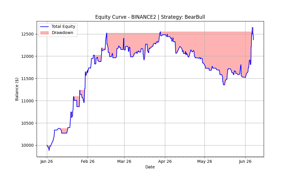 BearBull 2026 Equity Curve
